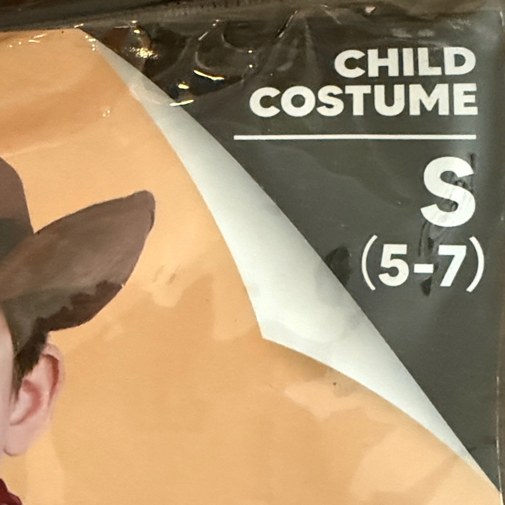 Spooktacular Creations Cowboy Costume for Kids - Black and White (S) - Picture 4 of 5